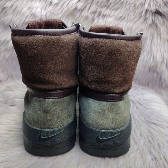 Nike Xarr The 10Th Boots Mens Size 8.5 Obsidian Blue Brown Green BQ5240-400 - Picture 5 of 8